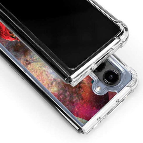Marvel Star-Lord Cosmic Commander Galaxy Z Fold5 5G Clear Case